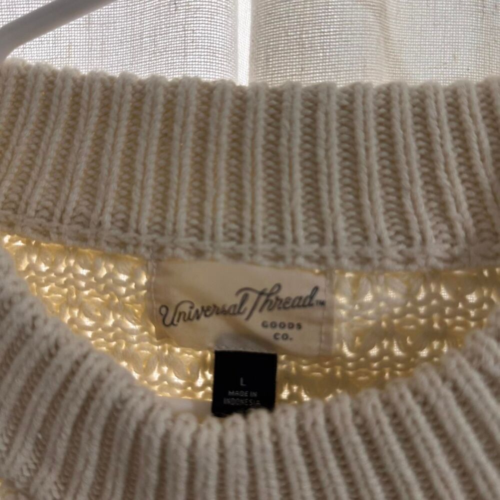 Universal-thread Women's Cream and Tan Jumper - Picture 3 of 7